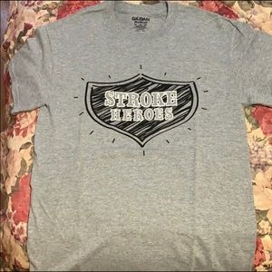 NWOT American Heart Association Stroke Heroes Tee